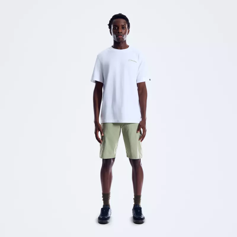 Berghaus Navigator 2.0 Short Pantalón corto de senderismo para hombre - Wisdom, Talla L