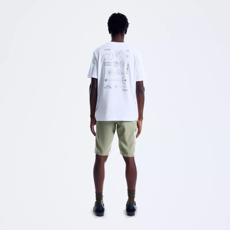 Berghaus Navigator 2.0 Short Pantalón corto de senderismo para hombre - Wisdom, Talla L