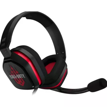Logitech ASTRO A10 Call of Duty Edition Auriculares gaming, con cable, negro/rojo