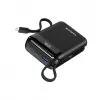Canyon OnPower 204 20000 mAh Batería externa con cables USB-C y Lightning, negro