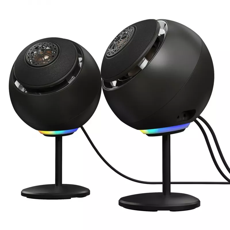 Creative Pebble Nova 2.0 Sistema de altavoces USB-C 9W RMS negro