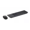 Dell Pro 7 Conjunto de teclado y ratón compacto recargable - KM746 - Estonio (QWERTY) - Gris titanio