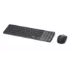 Dell Pro 7 Conjunto de teclado y ratón compacto recargable - KM746 - Ruso (QWERTY) - Gris titanio