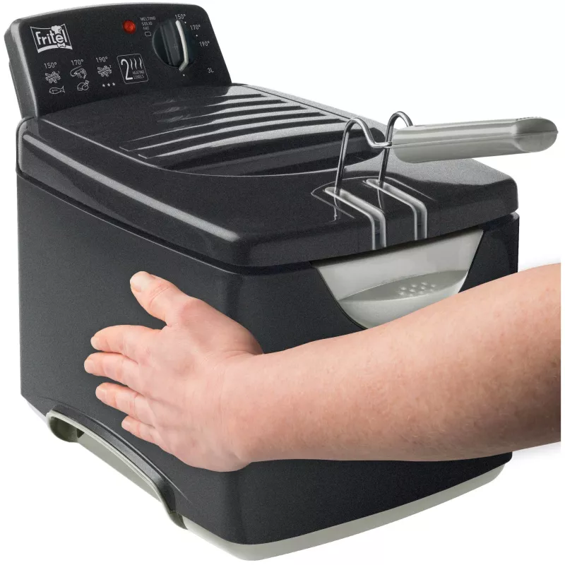 FRITEL Freidora Turbo SF 3 litros acero inoxidable