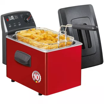 FRITEL TURBO SF Freidora 3L 2200W negro/rojo/gris