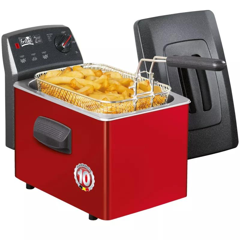 FRITEL TURBO SF Freidora 3L 2200W negro/rojo/gris