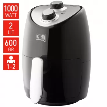 FRITEL Starter My SnackTastic 4202 Freidora de aire 1kW plata/negro