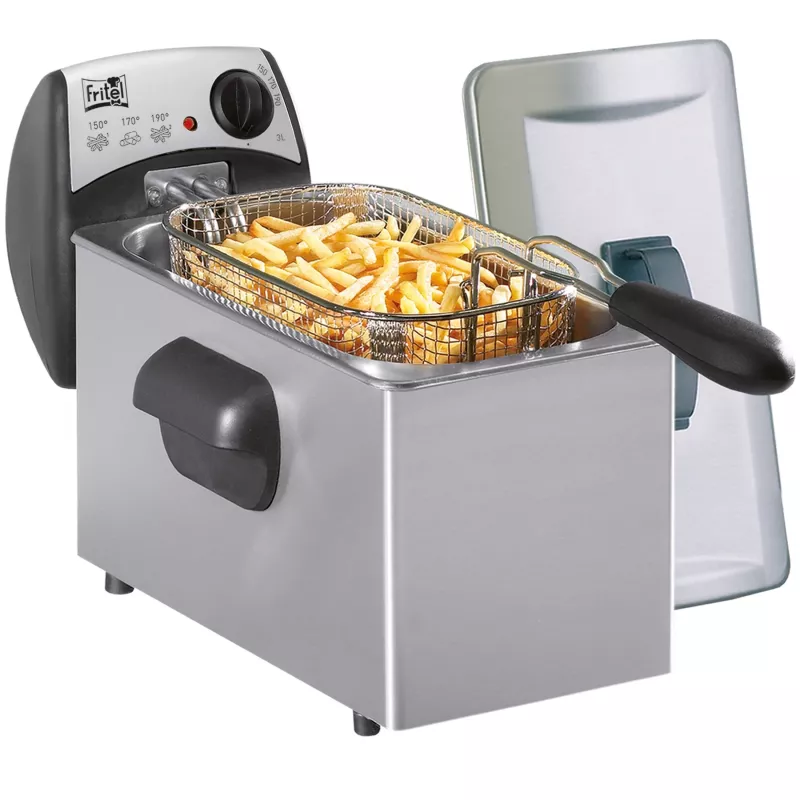 FRITEL Starter freidora 3 L 2,2 kW acero inoxidable