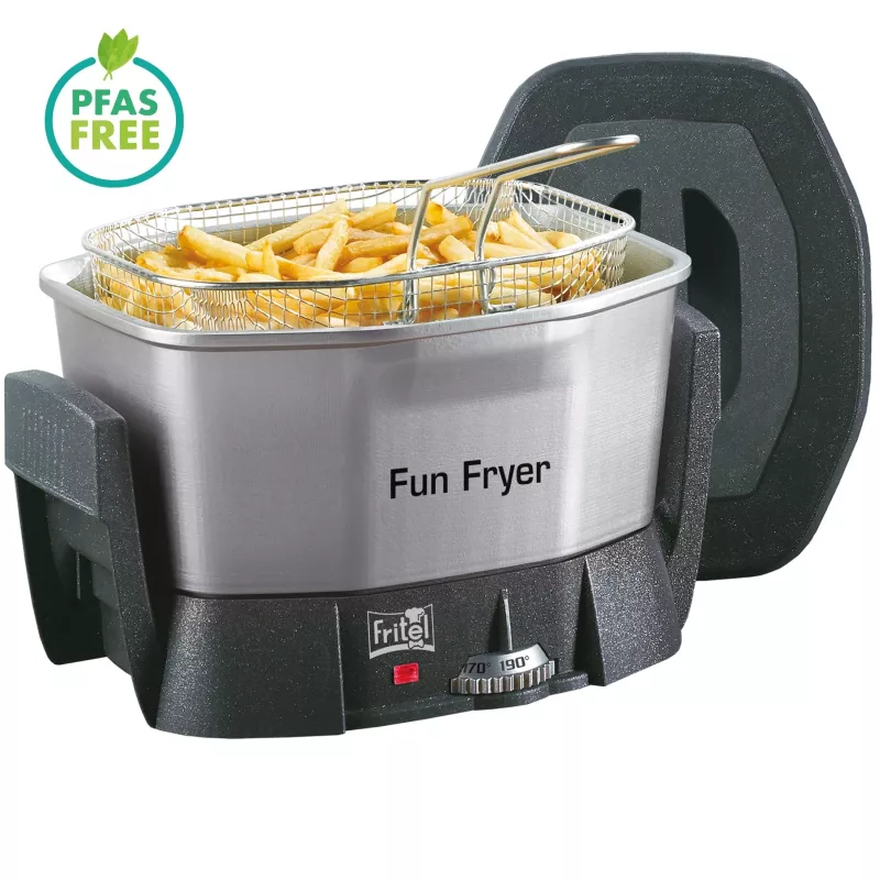 FRITEL Starter freidora 1,5L 1400W negro/gris/plata