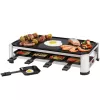 FRITEL RG 2170 parrilla raclette acero inoxidable cromo/negro 1200 W 8 personas