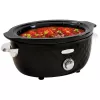 FRITEL Family olla de cocción lenta 5.5 litros 210W negro/cromo
