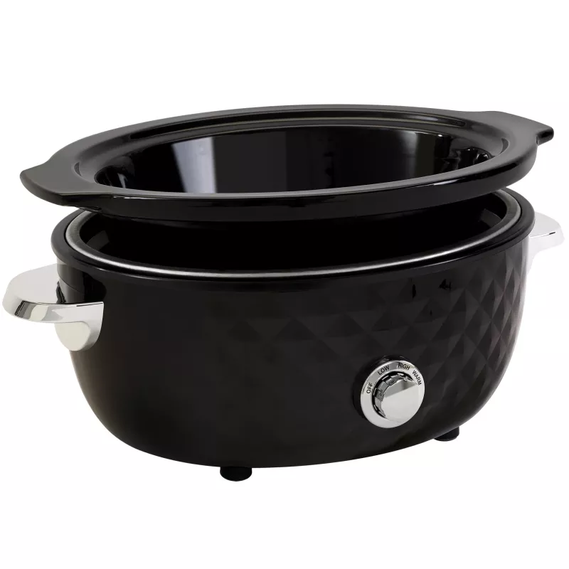 FRITEL Family olla de cocción lenta 5.5 litros 210W negro/cromo