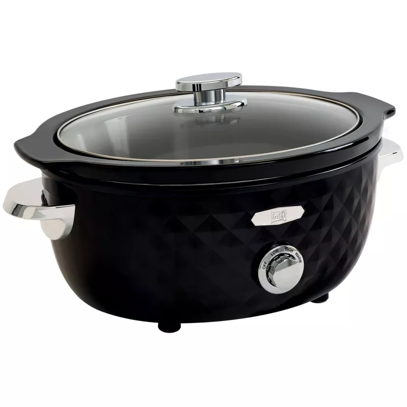 FRITEL Family olla de cocción lenta 3,3L 150W negro/cromo