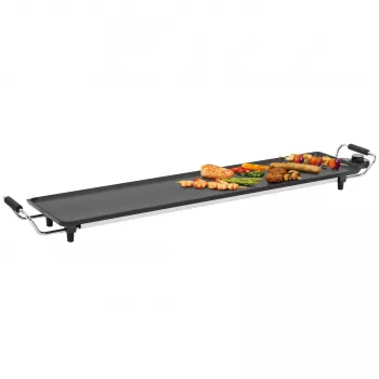 FRITEL Starter TY 1897 parrilla teppanyaki XXL 1800W plata/negro