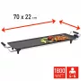 Fritel TY 1689 parrilla eléctrica teppanyaki 1800 W superficie de cocción de aluminio fundido a presión