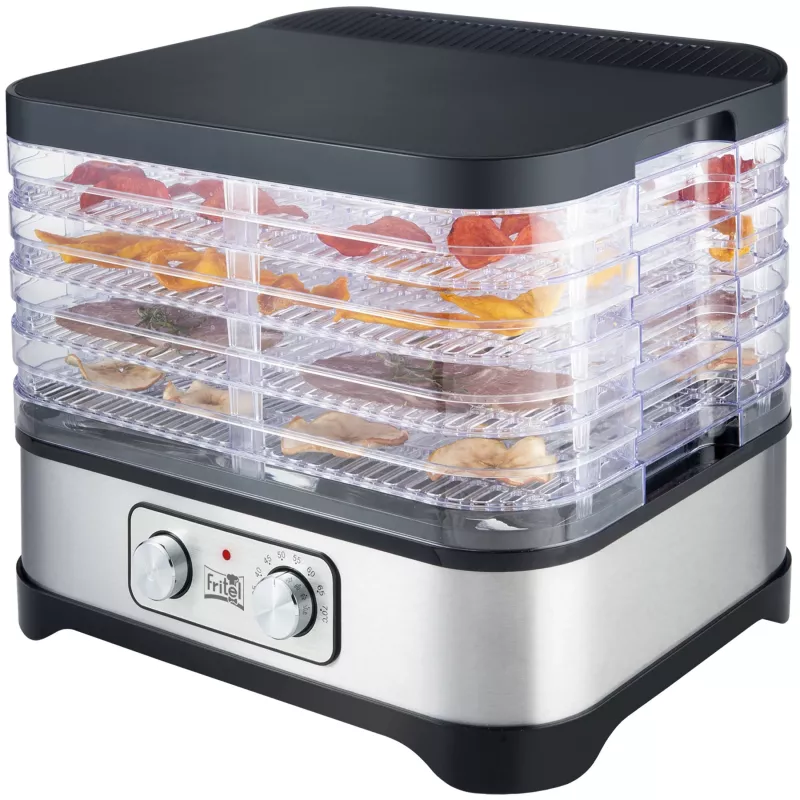 FRITEL Family deshidratador de alimentos 250W plata/gris
