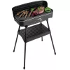 FRITEL Starter BBQ 2246 parrilla eléctrica con soporte, 2200 W, negro