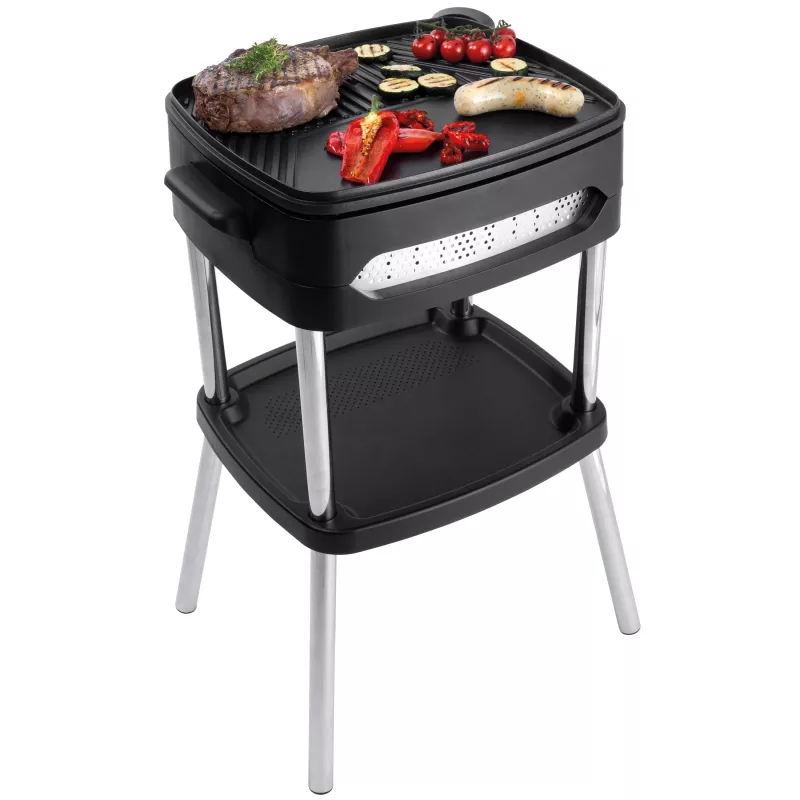 FRITEL Family BBQ 3256 parrilla eléctrica BBQ rojo/negro