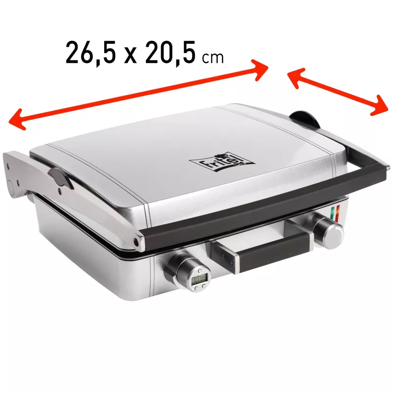 Fritel CW 3627 parrilla, 1600 W, acero inoxidable
