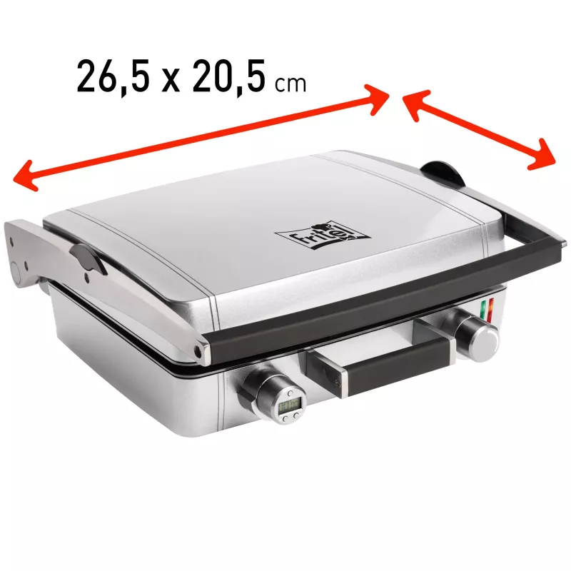 Fritel CW 3647 2 gofreras 1600 W gris, plata