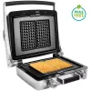 Fritel CW 3647 2 gofreras 1600 W gris, plata