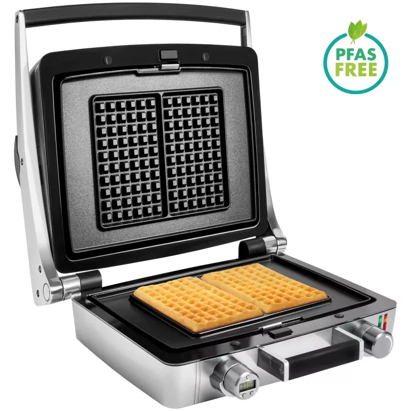 Fritel CW 3647 2 gofreras 1600 W gris, plata