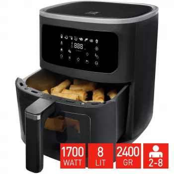 Fritel SnackTastic 7720 freidora de aire 8L negro