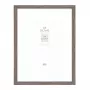 Deknudt S66KH3 P1 DIN A3 29.7x42 cm marco de fotos de madera gris con paspartú blanco