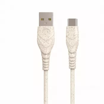 BIOND cable de carga y datos USB-A a USB-C 3A 2M - negro