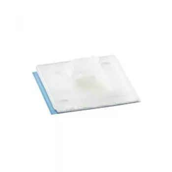 ABB TC 5347 AR Base de fijación para bridas, autoadhesiva, nailon 6/6, natural, 7,6 mm de ancho