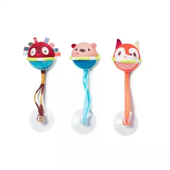 Lilliputiens Set de 3 pelotas de baño con ventosas