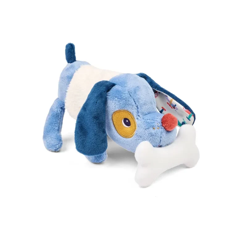 Lilliputiens Jules el Perro Set de Juego de Actividades de Peluche con Cesta y Accesorios, 12m+