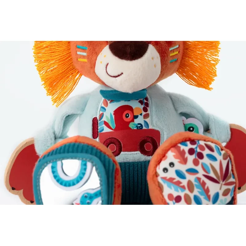 Lilliputiens Peluche de Actividades Múltiples Jack el León 9m+