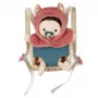 Lilliputiens muñeca Jeanne en portabebés con gorro 18m+