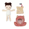 Lilliputiens muñeca Jeanne en portabebés con gorro 18m+
