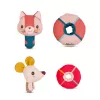 Lilliputiens set de juguetes de baño Jeanne the Cat y Nina la ratona 6m+