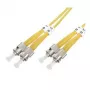 LOGON LogiLink cable de fibra óptica patch OS2 monomodo ST a ST 3m amarillo