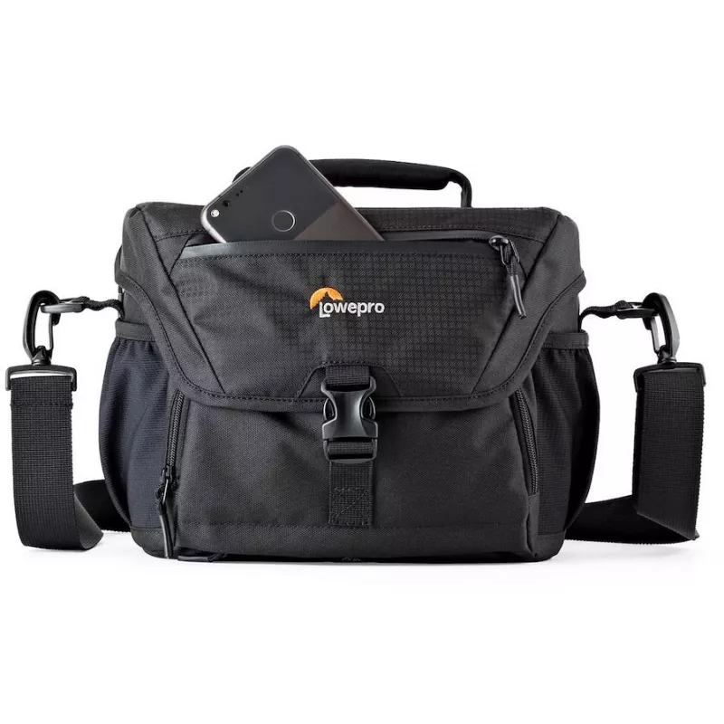 Lowepro Nova 180 AW II bolsa bandolera para cámara DSLR/sin espejo con objetivo, negra