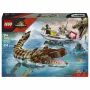 LEGO Jurassic World 76974 Misión en el barco y modelo Mosasaurus
