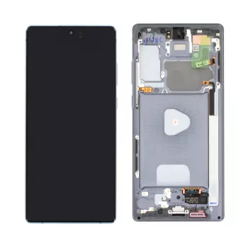 Conjunto de pantalla LCD frontal gris Samsung para Galaxy Note20 N981 (GH82-23495A)