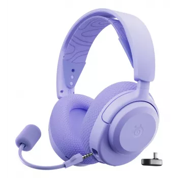 SteelSeries Arctis Nova 3 Auriculares gaming inalámbricos, lavanda