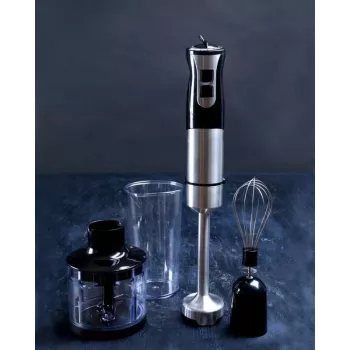 Gastronoma 18210001 batidora de mano, 1000 W, negro/plata