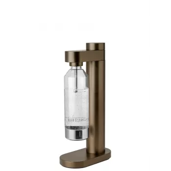 Stelton Brus carbonatador Dark Brown Metallic máquina de agua con gas