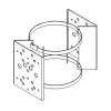 Soporte de mástil Raytec para 2 focos LED - Raymax, Raylux, Fusion, Vario - 50-170 mm