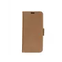 dbramante1928 Copenhagen funda tipo flip para Apple iPhone 12 y 12 Pro - piel plena flor - Tan