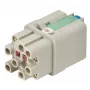 HARTING Han Q12-F-QL inserto hembra, 12 contactos, conexión Quick-Lock, 1,5 mm²