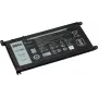 DELL batería, 42WHR, 3 celdas, negro