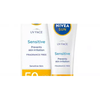 NIVEA Sun Sensitive Crema solar facial LSF50 50ml