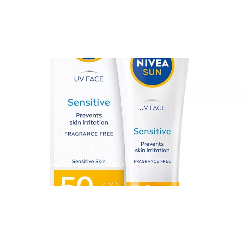 NIVEA Sun Sensitive Crema solar facial LSF50 50ml