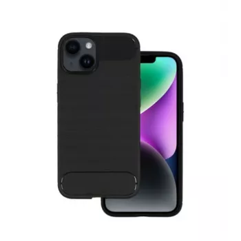 iLike Apple iPhone 14 funda trasera Carbon negro